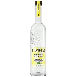 Belvedere Organic Infusions Lemon & Basil 1L