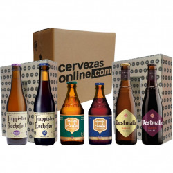 Pack combo degustación 6 cervezas Trapenses Belgas…