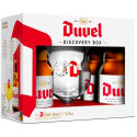 Estuche Duvel 4 Botellas 33cl + Copa