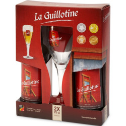Estuche La Guillotine 2 Botellas 75cl + Copa