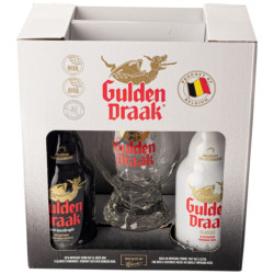 Estuche Gulden Draak 2 botellas 33cl + Copa