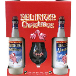 Estuche Delirium Noel 2*75cl + 1 Vaso