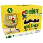 Estuche La Chouffe Blonde 4 Botellas 33cl + Copa