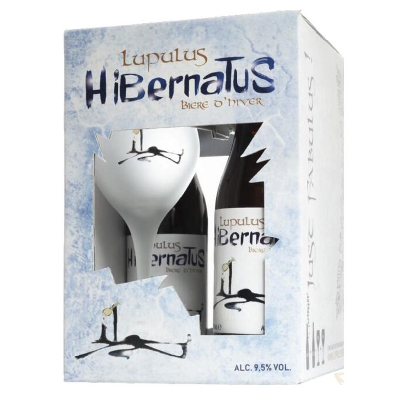 Estuche Lupulus Hibernatus 2 Botellas 33cl + 2 Copas