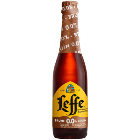Leffe brune Sin Alcohol 0,0 33cl