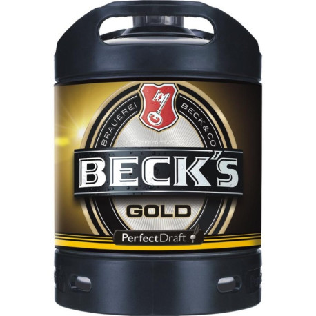 Barril Becks Gold 6L Perfect Draft
